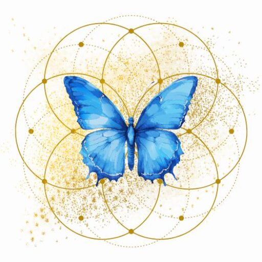 Blue Butterfly Bliss